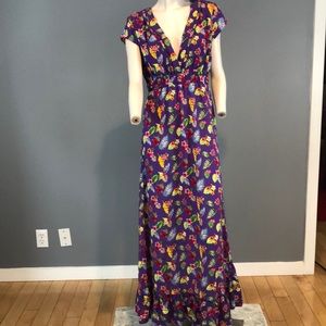 NWOT Romeo Juliet Couture Print Backless Dress